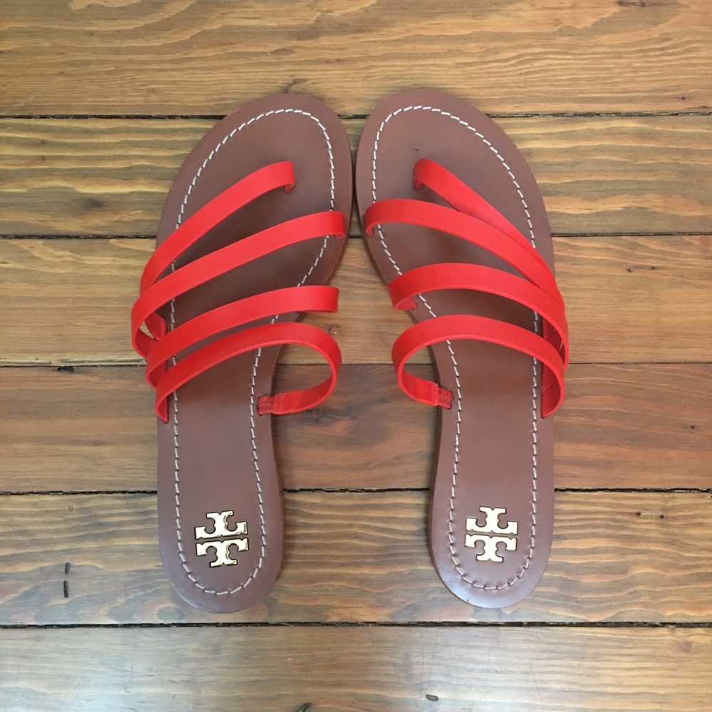 🚫SOLD Tory Burch Patos Slide Sandals Size 8 - Picture 3 of 7